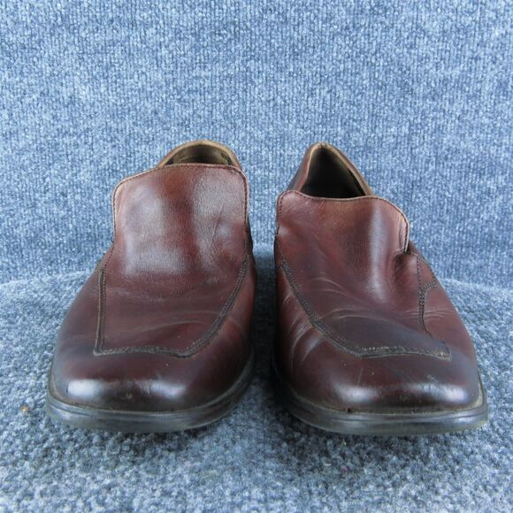 Cole Haan Men Loafer Shoes Size 9 Medium Brown Leather Slip On - Picture 2 of 10